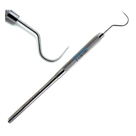  Dental Explorer 23 Shepherd Hook Probe – Diagnostic Stainless Steel Instrument